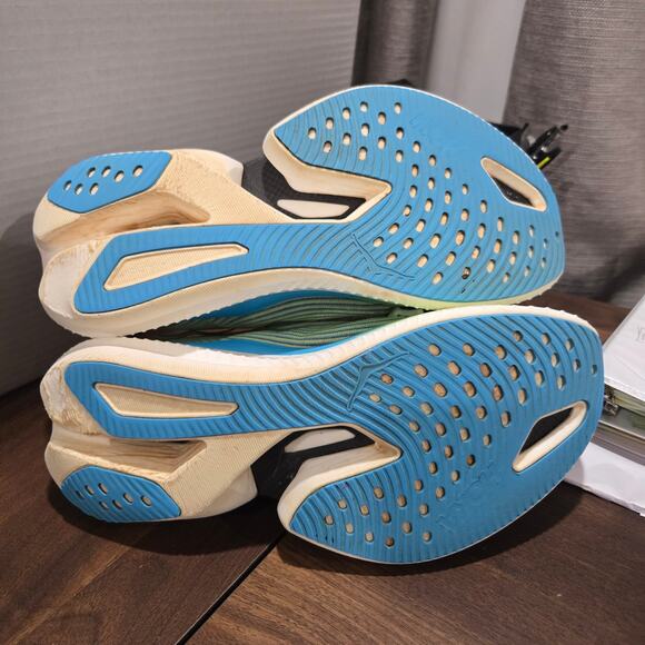 HOKA Cielo X1 Unisex Running SHOE Evening Sky/Lettuce Womens 9 Mens 8 $275  #938 - Picture 10 of 11